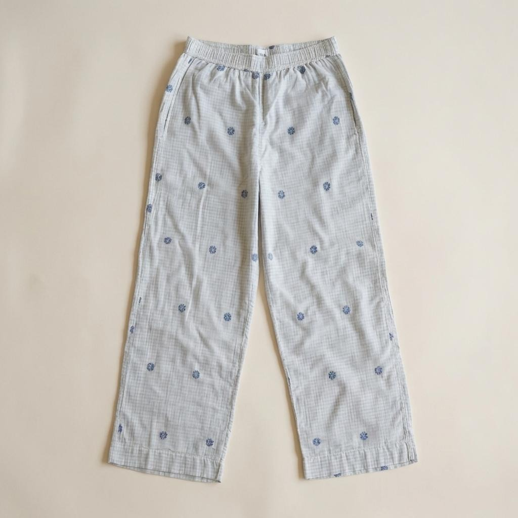 Easygoing Pyjama Set - Double-Layer Handloom